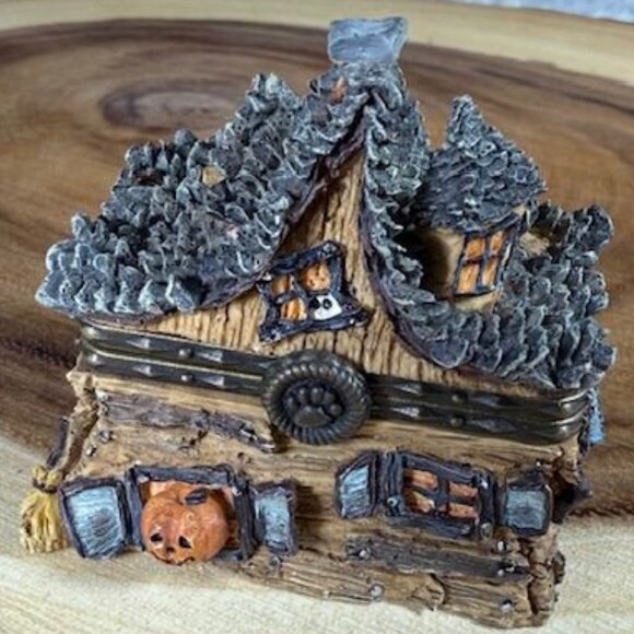 Vintage Boyds Bears Boris' Haunted House with Wiz McNibble Treasure Box #392114 - Picture 10 of 10